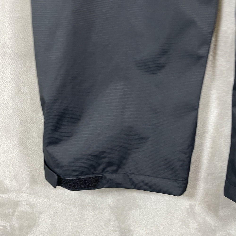 REI Rain Pants Mens XL Short Black Waterproof Nylon Hiking Zip Leg Outdoor 43509 - Picture 15 of 16